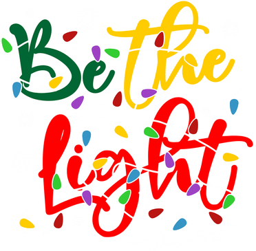 Be The Light Matthew 5 14 Jesus Christmas Lights Button