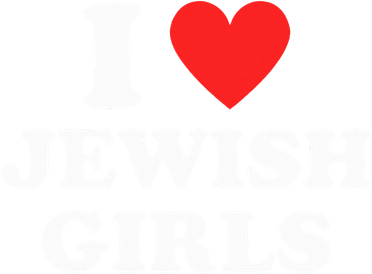 I Heart (Love) Jewish I Red Heart Jewish Designs  Women's Tank Top