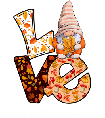 Assistant Principal Love Autumn Fall Gnome For Teachers Great Gift Mousepad