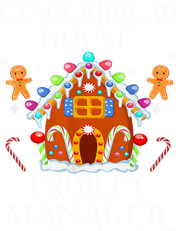 Gingerbread House Project manager Decorating Baking Xmas  Tote Bag