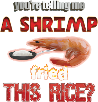 A Shrimp Fried This Rice Tastefully Misinterpreted Dank Meme Kids Long Sleeve Shirt