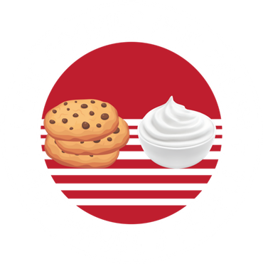 Funny Cookies And Cream Saying Baking Love Gift Polo