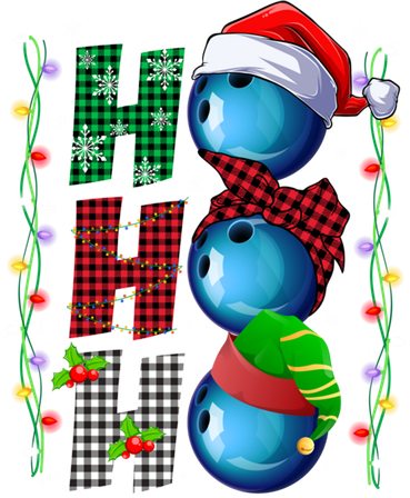 Funny Bowling Christmas Ugly Sweater Bowling Xmas Outfit Cool Gift Toddler Hoodie