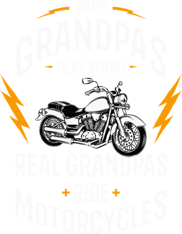 Some Grandpas Play Bingo Real Grandpas Ride Motorcycles Beanie