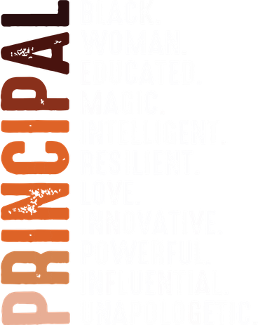 Black Educated Principal History Month Melanin Proud African Women's Tank Top