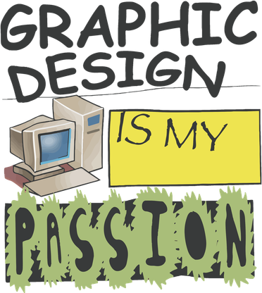 Graphic Design Is My Passion Coaster