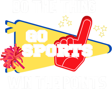 Go Sports Do The Thing Win The Points Funny Kids Hoodie