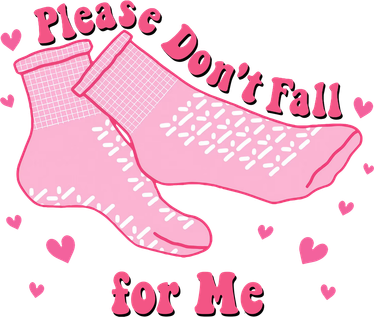 Dont Fall For Me Valentines Day Socks Pct Cna Funny Nurse Women's Sweatshirt