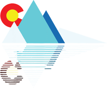 Colorado Flag Mountain Kids Sweatshirt