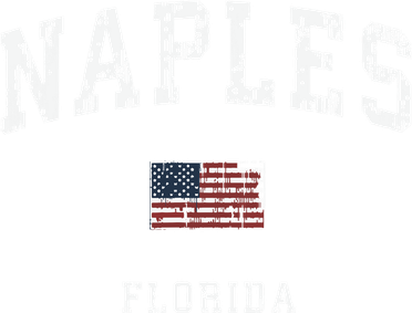 Naples Florida Fl Vintage American Flag Sports Design Tumbler