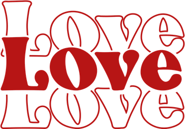 Love Retro Cute Gift Women's Sweatshirt