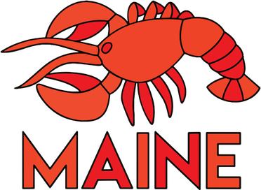 Maine Gift Lobster Stained Glass Lobster Women's Dry Zone Grid Polo