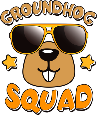 Funny Groundhog Day Squad Baby Bodysuit