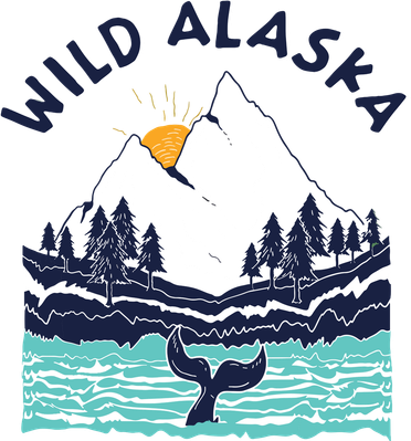 Vintage Alaska Wild Landscape Humpback Whale Women's Tank Top
