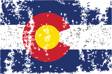 State Of Colorado Flag Kids Sweatshirt