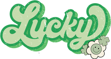 Lucky St PatrickS Day Retro Vintage Button