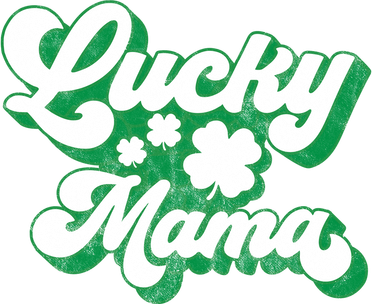 Lucky Mama St Patricks Day Gift Vintage Women's Hoodie