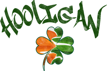 Hooligan Irish Flag St Patricks Day Kids T-Shirt