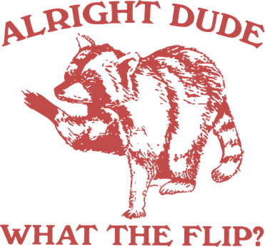 Alright Dude What The Flip Kids T-Shirt