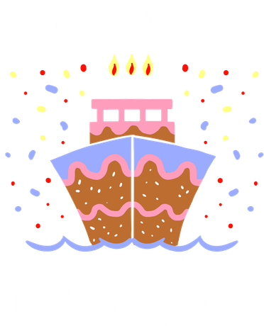 My Birthday Cruise Funny Cruise Design Gift Kids Sweatshirt