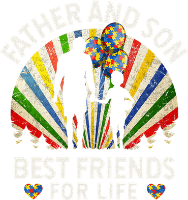 Father And Son Best Friends For Life Autism Awareness Women's Tank Top