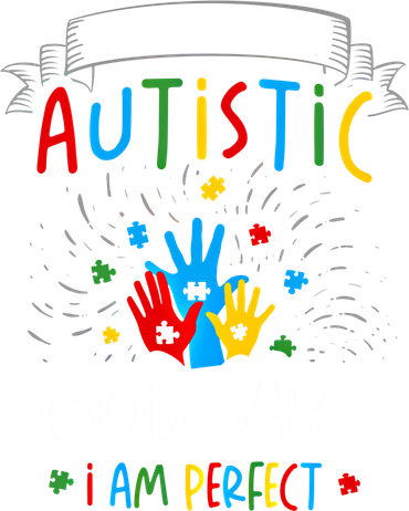 Society Says I Am Autistic God Says I Am Perfect Autism Gift Toddler Hoodie