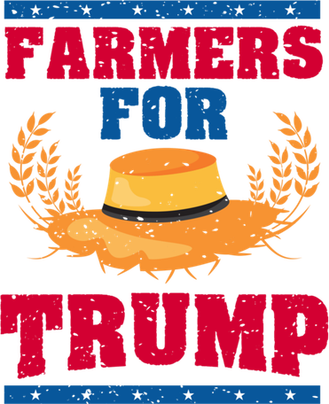 Republican Usa Pride Patriot Farmers For Trump Gift Women's Tank Top