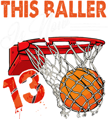 13th Birthday Basketball Funny 13 Years Old Sweatshirt