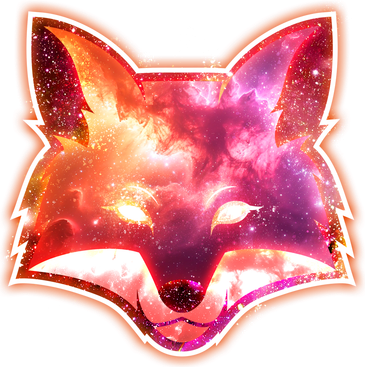 Galaxy Kitsune Fox Mousepad