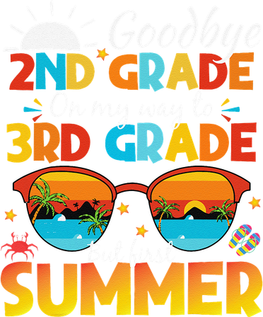 Goodbye 2nd Grade Graduation To 3rd Grade Hello Summer Coaster