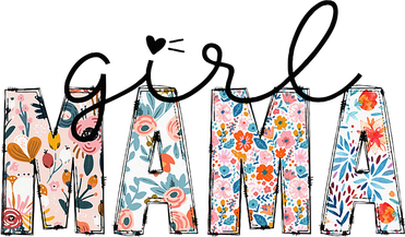 Girl Mama Mom Floral Mothers Funny Vintage Tote Bag