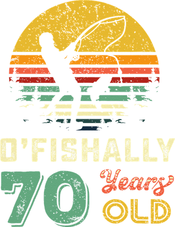 70 Years Old Seventy Grandpa Fish 70th Birthday Fishing Gift Tote Bag