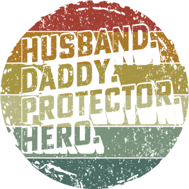 Husband Daddy Protector Hero Fathers Day Vintage Women's Tank Top