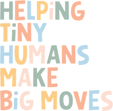 Helping Tiny Humans Make Big Moves Kids T-Shirt