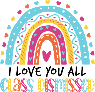 I Love You All Class Dismissed Women's Dry Zone Grid Polo