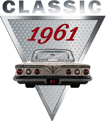 Vintage 1961 Classic Car Art Triple Tail Lights 60s Cars Hooded Wearable Blanket