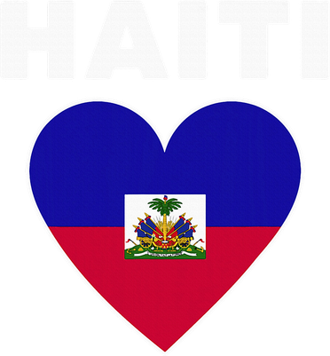 Haitian Flag Day Cool Haiti Flag Heart Pride Kids Sweatshirt