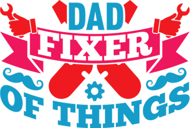 Funny Design For FatherS Day Quote Dad Fixer Of Things Tote Bag