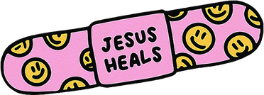 Funny Christian Faith Healer Healing Kids Long Sleeve Shirt
