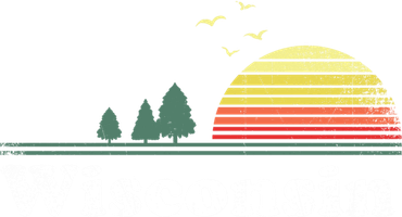 Retro Wisconsin State Park Wi Home Design Cute Gift Button