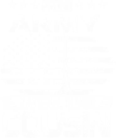Proud National Guard Veteran Cousin With Us Flag Patrioitc Gift Toddler T-Shirt