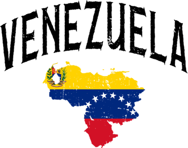 Venezuela Flag Throwback Sports Gift Women's Long Sleeve Shirt