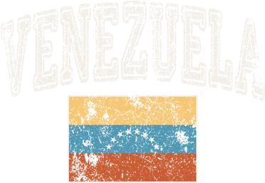 Vintage Retro Faded Venezuela Flag Venezuelan Pride Gift Women's Long Sleeve Shirt