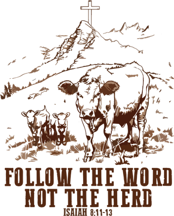 Follow The Word Not The Herd Women's Tank Top