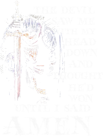 The Devil Saw Me With My Head Down And Thought HeD Won Women's Hoodie