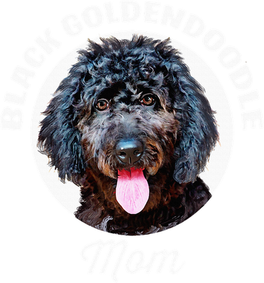 Black Goldendoodle Dog Mom Women's Tank Top