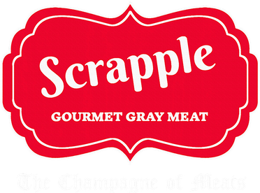 Funny Scrapple Gourmet Gray Meat Champagne Of Meats Pa Joke Women's Tank Top