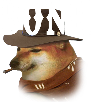 Bonk Cowboy Dog Women's Sweatshirt