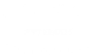 Funny Gift Free Hugs Just Kidding Don`T Touch Me Women's Tank Top