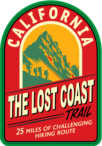 The Lost Coast Trail California Kids T-Shirt